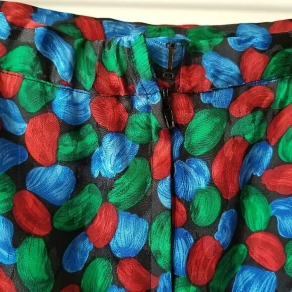 Vintage Raul Blano Silk Skirt Jacket Set size 14 - Picture 6 of 12